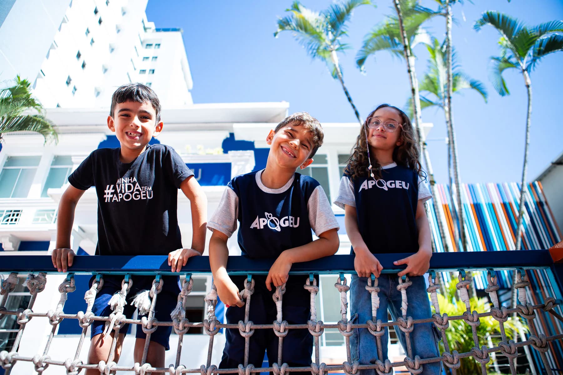 Alunos da Global School Apogeu