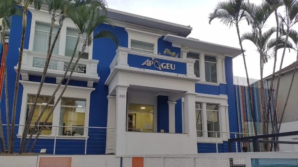 Fachada da unidade Apogeu Santo Antônio I